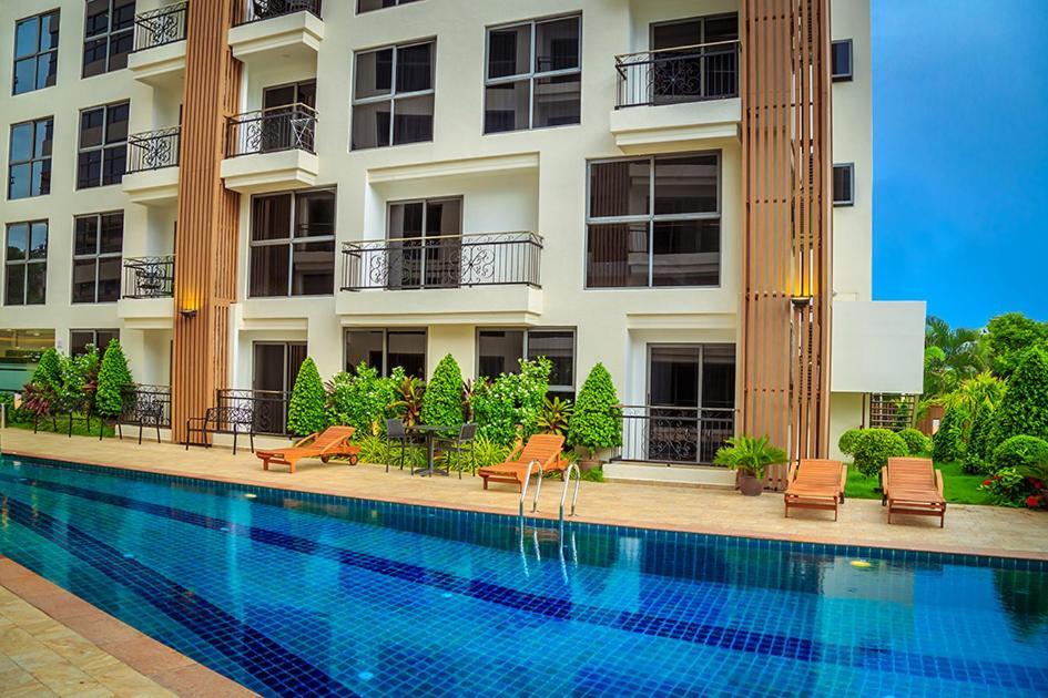 City Garden Pratumnak Condominium In Cosy Beach Bang Lamung Ngoại thất bức ảnh